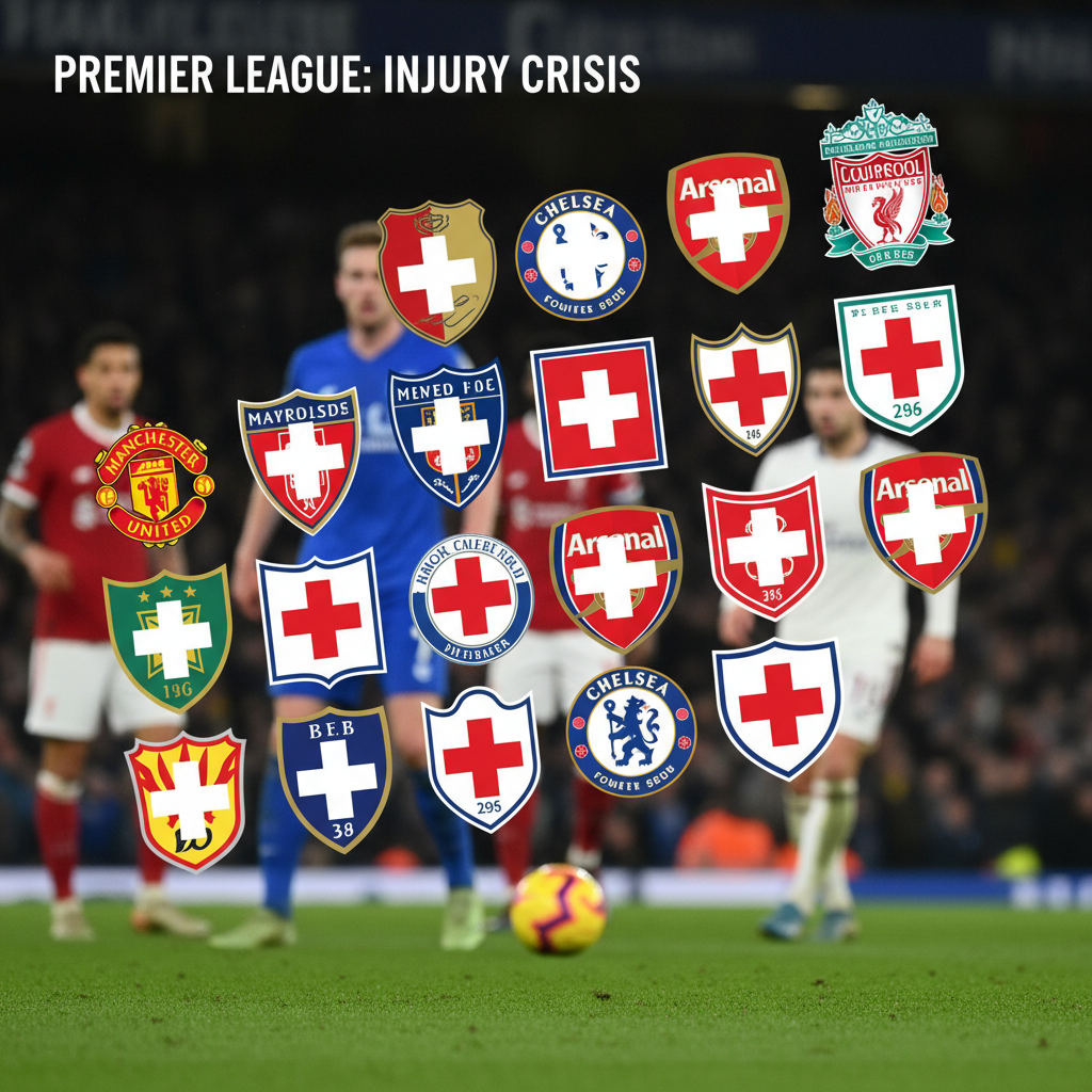 L'Épidémie de Blessures en Premier League : Un Facteur Décisif pour le Titre et le Maintien