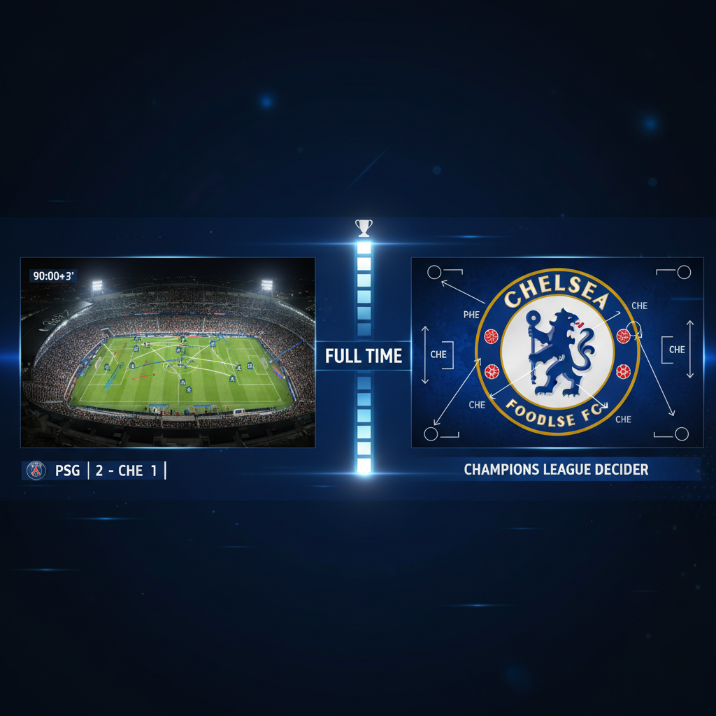 Chelsea's Champions League Exit: A Post-Mortem of the 8-2 Aggregate Defeat to PSG