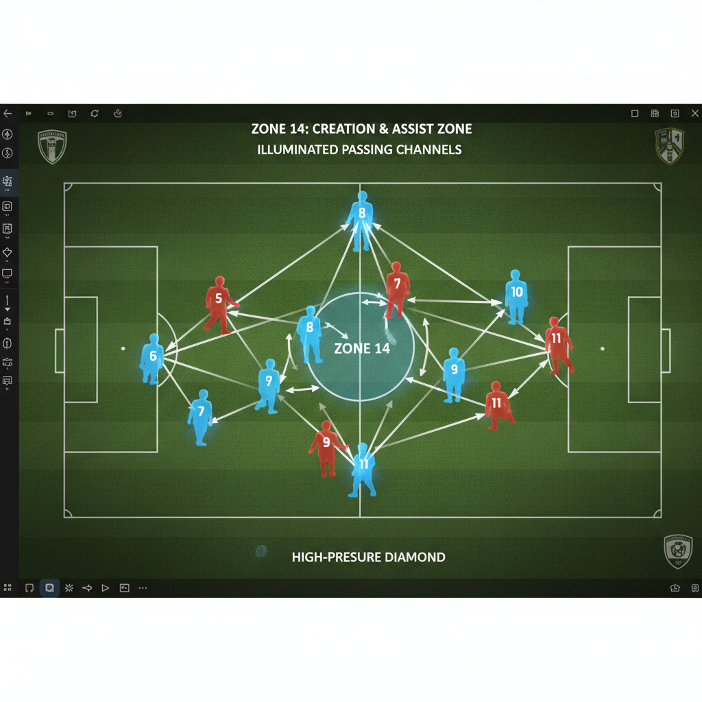 Zone 14: The Strategic Heart of Attacking Football